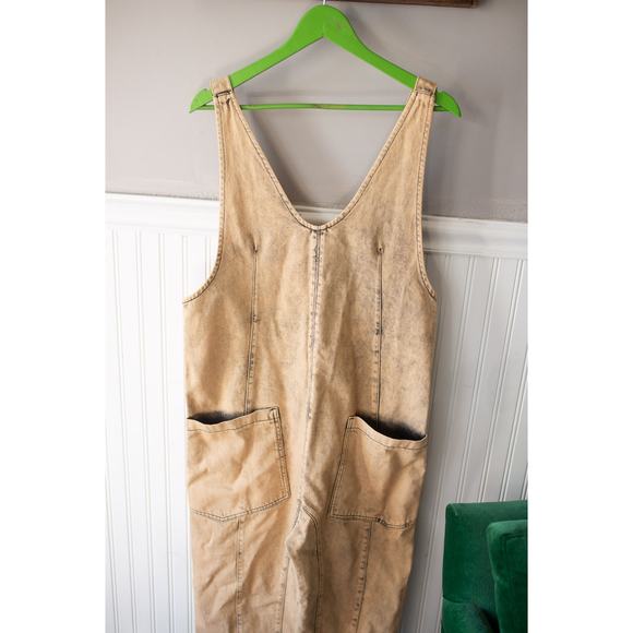 Free People We The Free High Roller Jumpsuit Large NEW - Picture 2 of 3